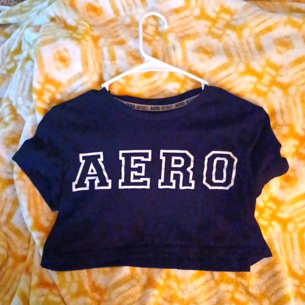 Aeropastle crop tee